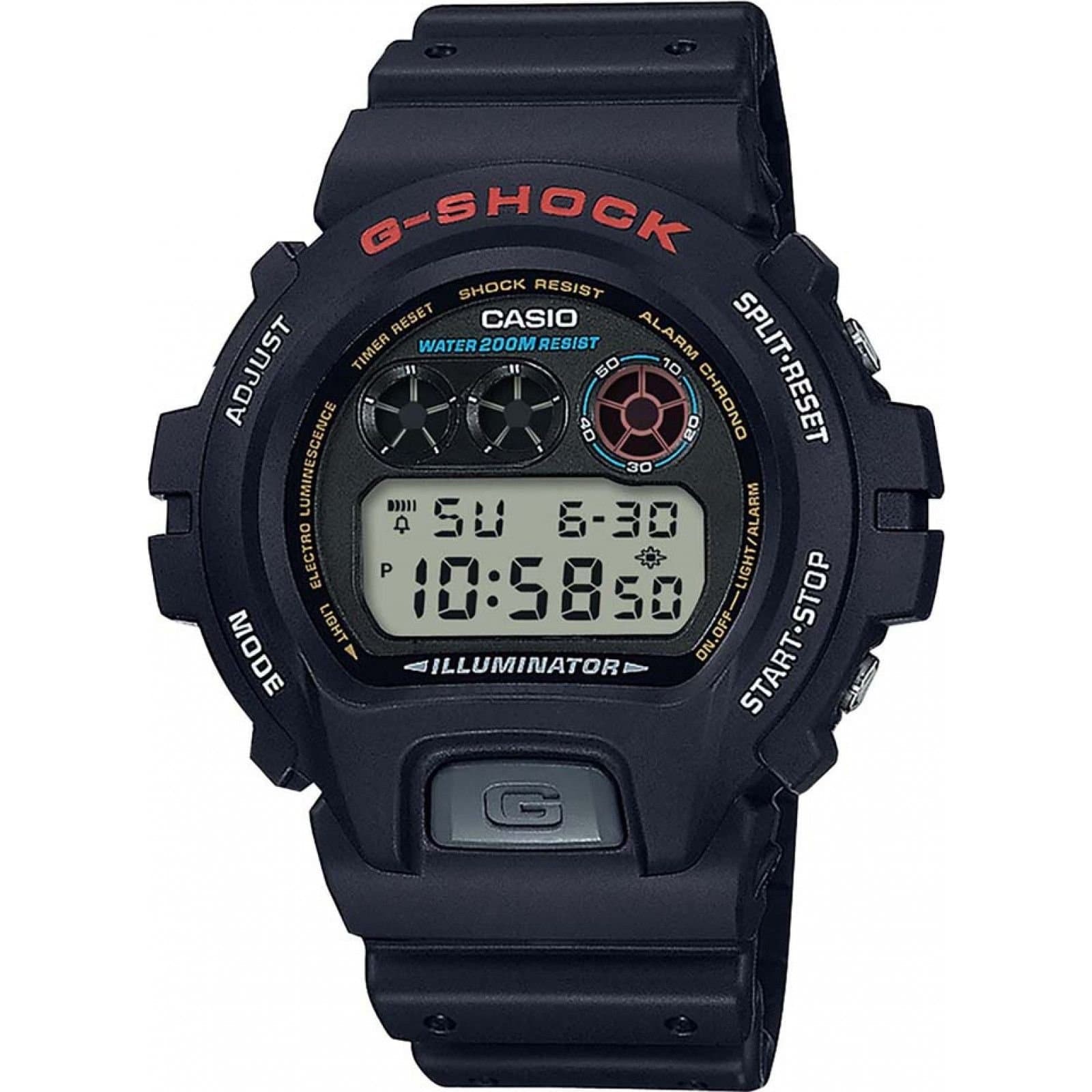 Casio Casio Men's DW-6900U-1ER G-Shock 50mm Quartz Watch in Black