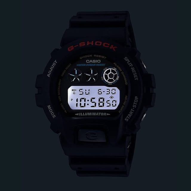 Casio Casio Men's DW-6900U-1ER G-Shock 50mm Quartz Watch in Black - 2