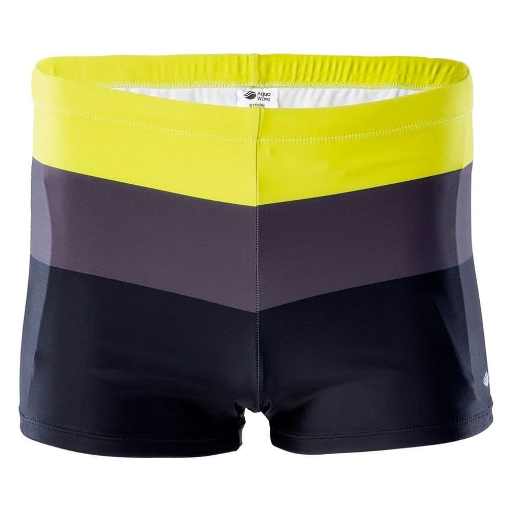 Aquawave Aquawave Men's Stripe Swim Shorts in Black