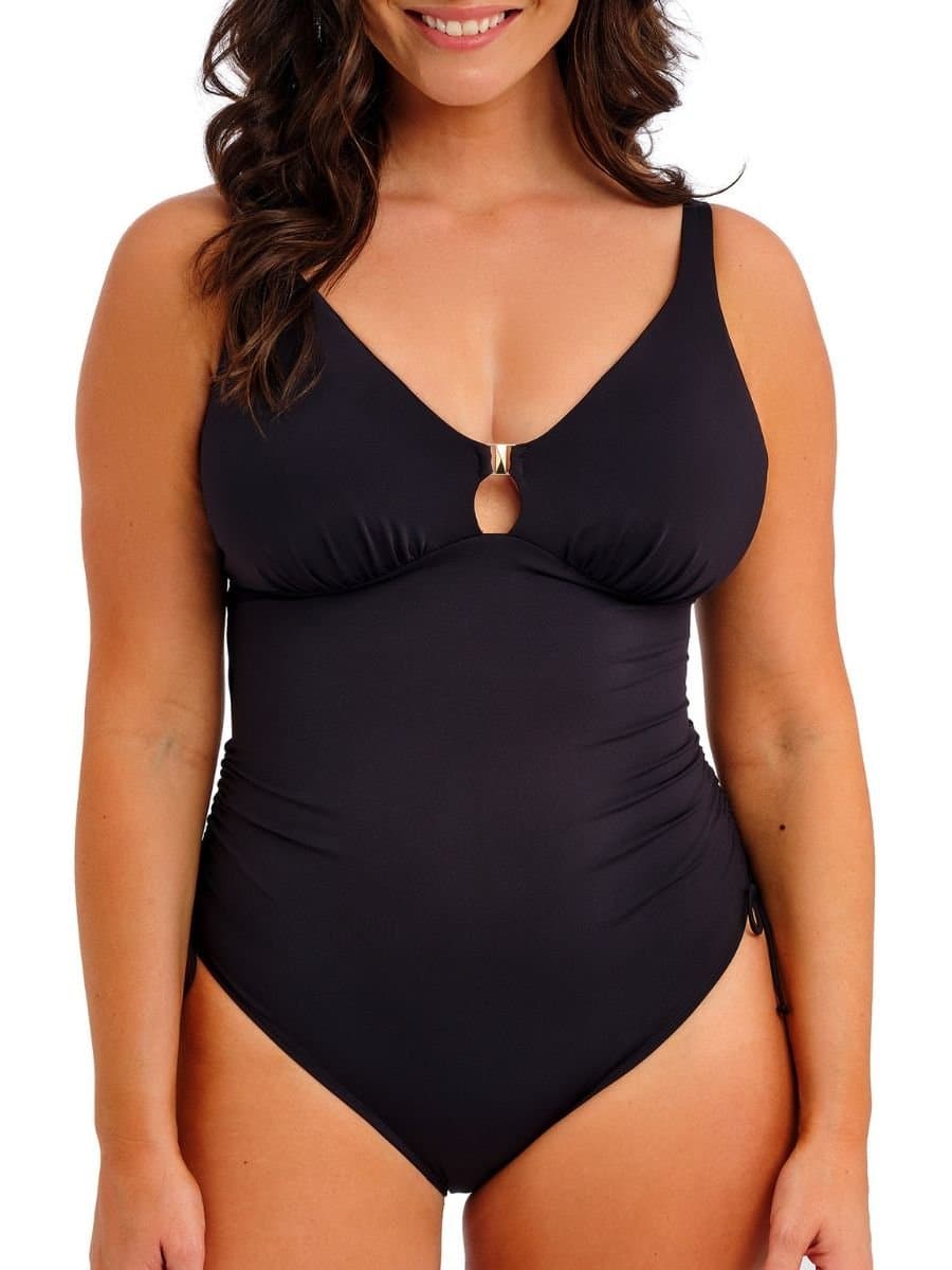 Fantasie Fantasie Women's Merissa Non-Wired Plunge Swimsuit in Black