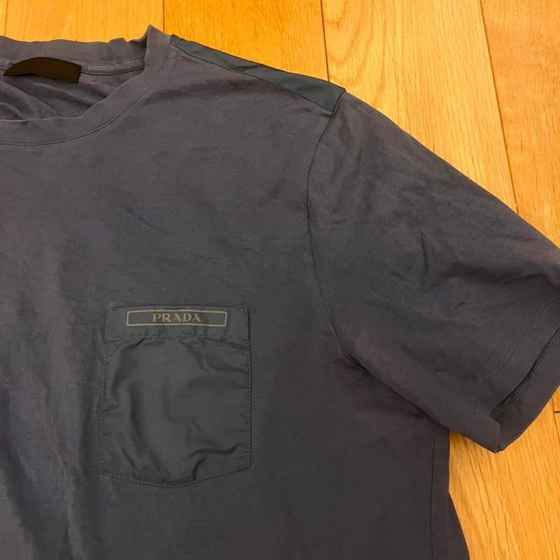 Prada Navy prada Tshirt