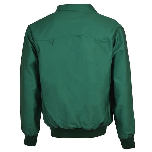 Plymouth Plymouth Men's Mens Argyle Green Harrington Jacket - 2