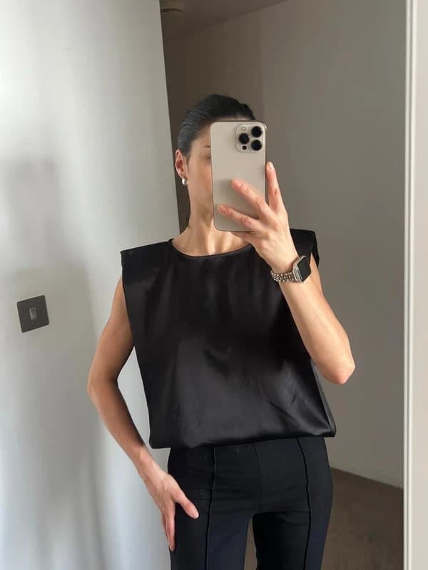 ASOS Design ASOS Black Sleeveless Top