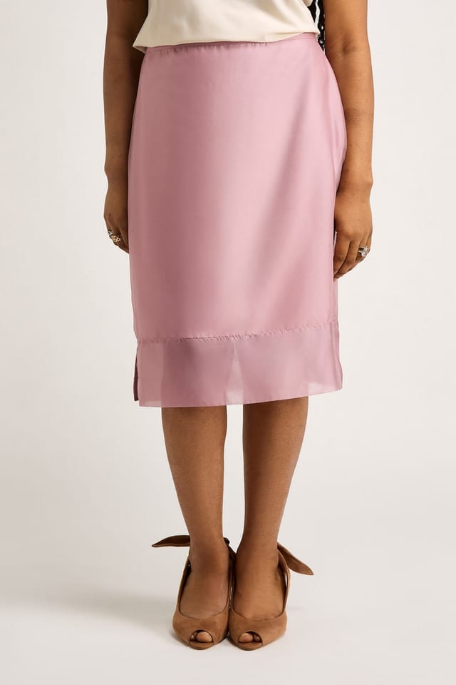 GWD by GEORGE W. DAVIES GWD by GEORGE W. DAVIES Women's GWD Organza Orchid Pink Midi Skirt - 2