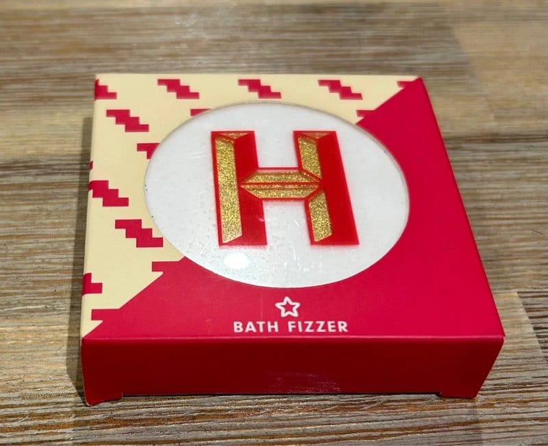 Superdrug Bath Bomb with the Letter H