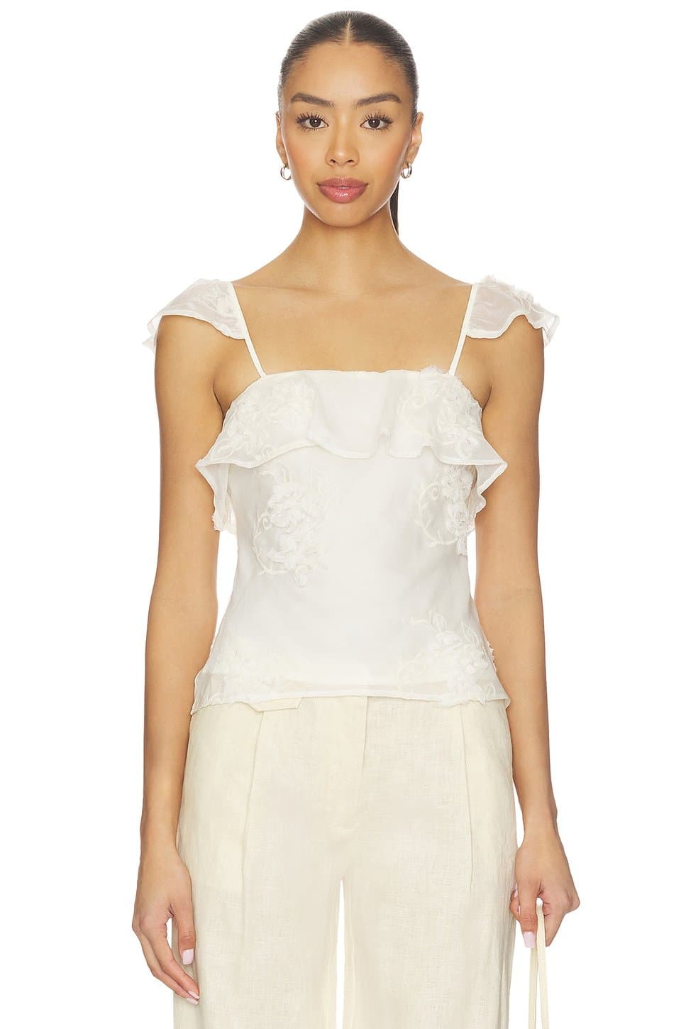 revolve Lisette Frill Detail Cami