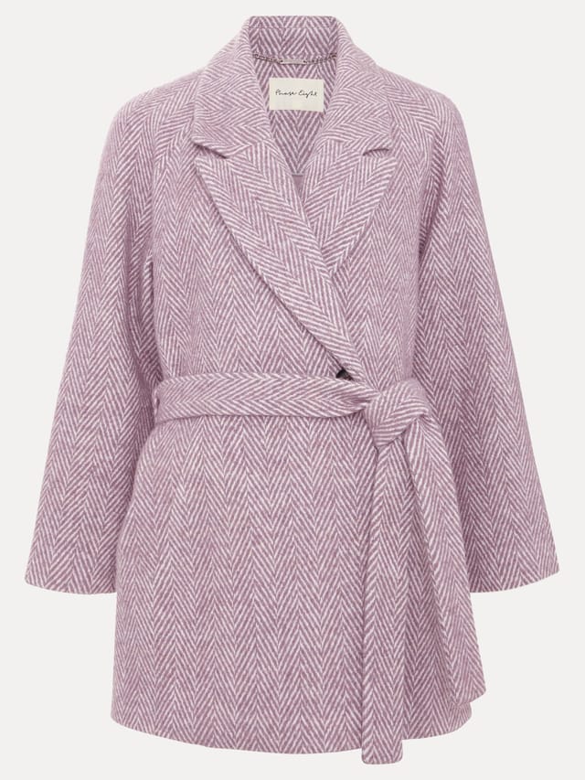 Phase Eight Phase Eight Women's Niamh Wrap Coat in Lilac - 2