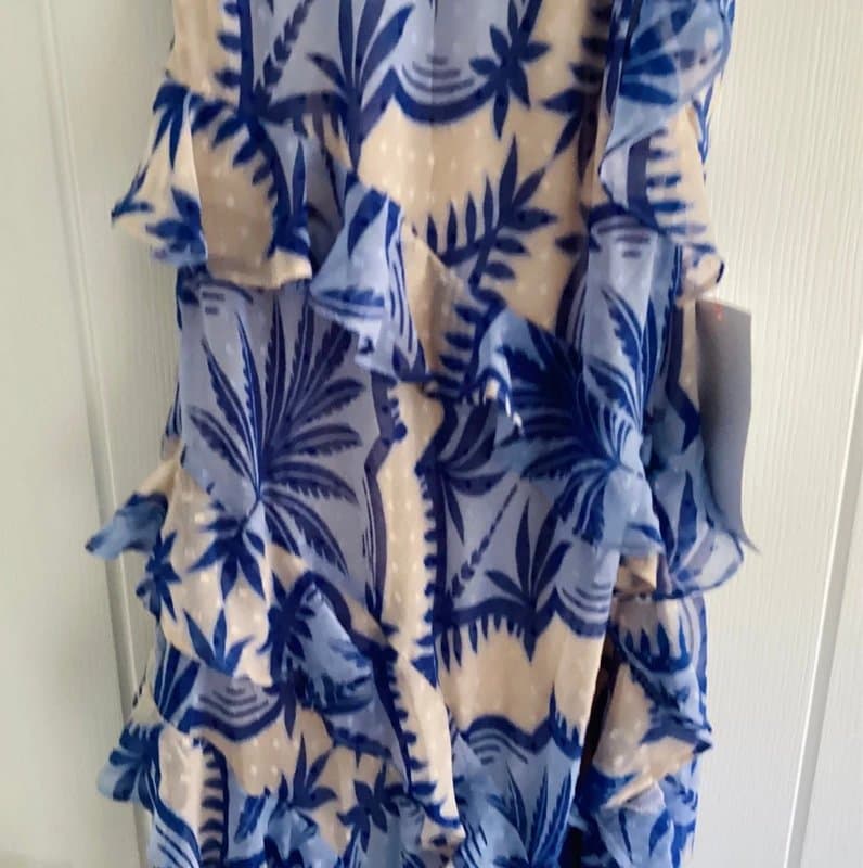 Never Fully Dressed Never fully dressed sleeveless frilled maxi dress size 12 NWT