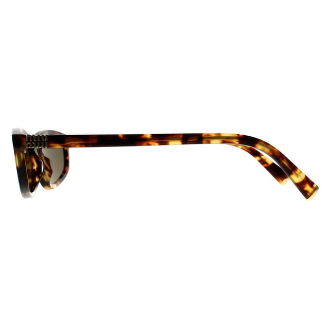 Miu Miu Miu Miu Women's Oval Honey Havana Dark Brown MUA06S - 3
