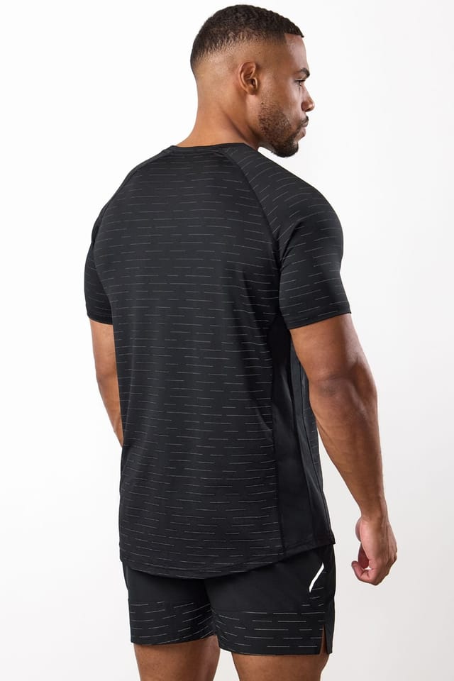 Gym King GYM KING Men's Stamina Performance Tee Black - 2