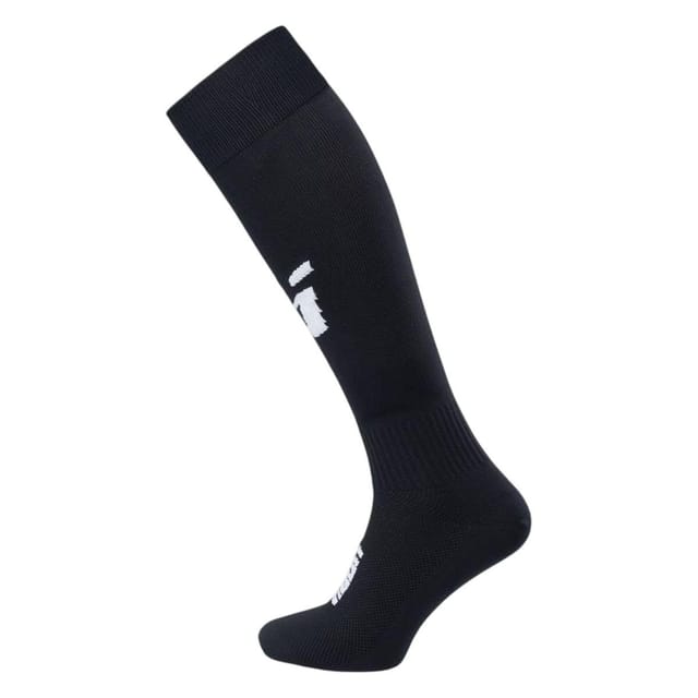 Huari Huari Men's Beates Contrast Logo Football Socks in Black - 2