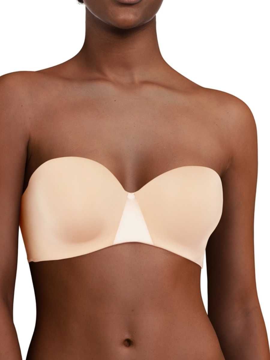 Chantelle Chantelle Women's Essentiall Bandeau T-Shirt Bra in Nude - 2