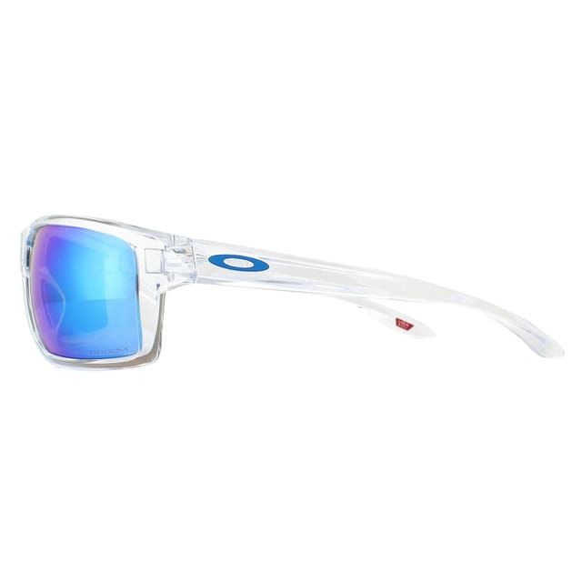 Oakley Oakley Men's Wrap Polished Clear Prizm Sapphire Sunglasses - 3