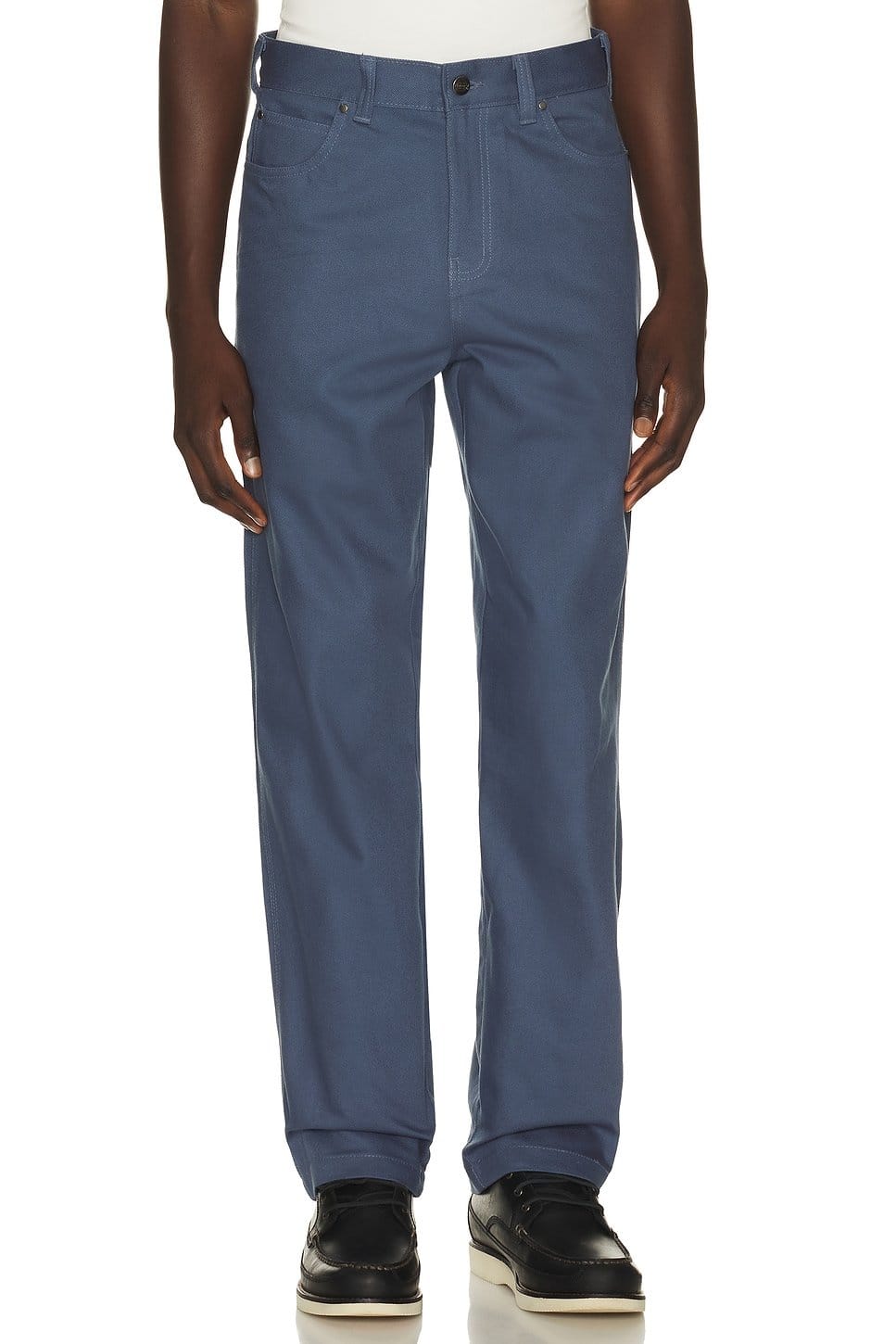 Revolve Retro Indigo Loose Tapered Twill Pant