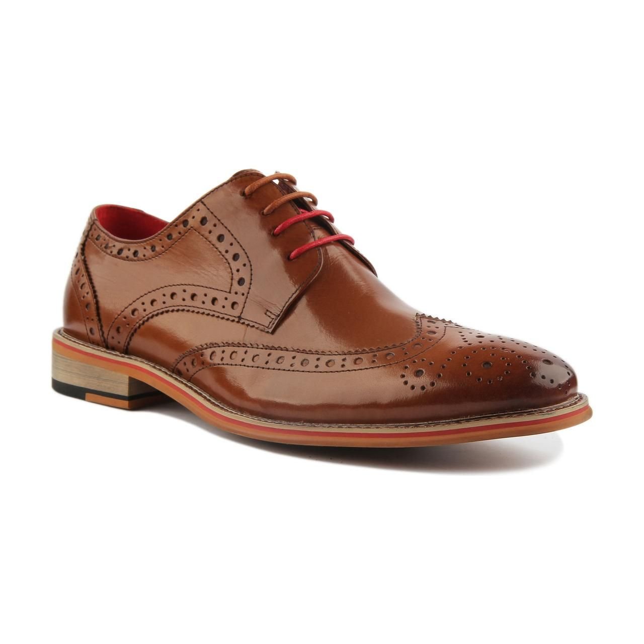 JUSTINREESS ENGLAND JUSTINREESS ENGLAND Men's 'Dover' Leather Shoes in Brown - 2