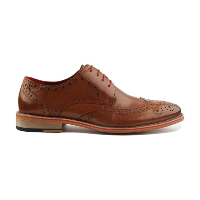JUSTINREESS ENGLAND JUSTINREESS ENGLAND Men's 'Dover' Leather Shoes in Brown - 2