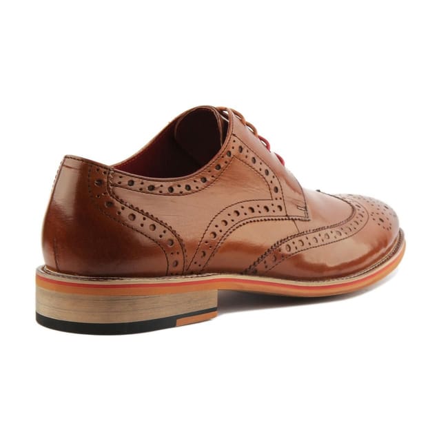 JUSTINREESS ENGLAND JUSTINREESS ENGLAND Men's 'Dover' Leather Shoes in Brown - 3