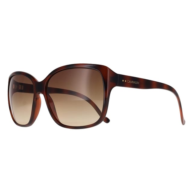 Calvin Klein CALVIN KLEIN Women's Cat Eye Havana Brown Gradient CK20518SN - 2