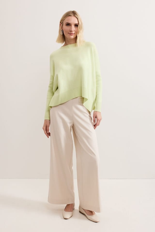 Phase Eight Phase Eight Women's Kara Boxy Knit Top in Pale Green - 3
