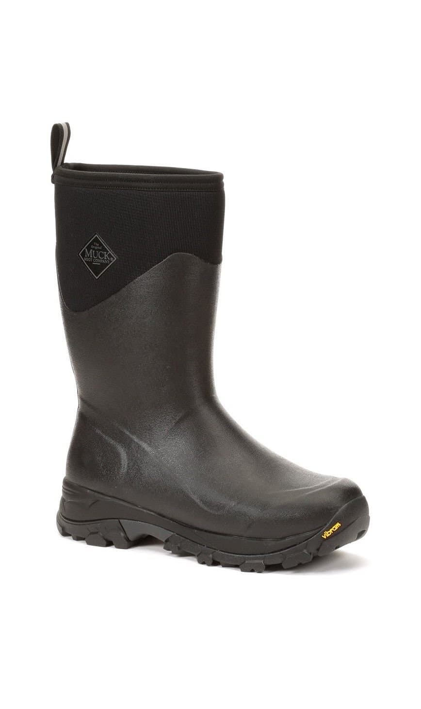 Muck Boots Muck Boots Men's 'Arctic Ice Mid AGAT' Wellingtons in Black