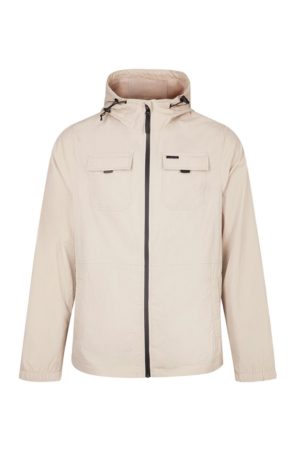 Luke 1977 Luke 1977 Men's Denver Hooded Jacket in Ecru - 4