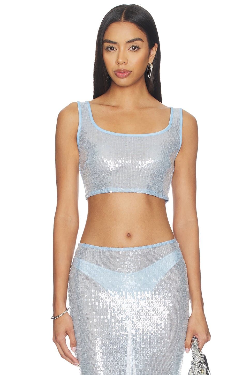 revolve Melie Sequin Top