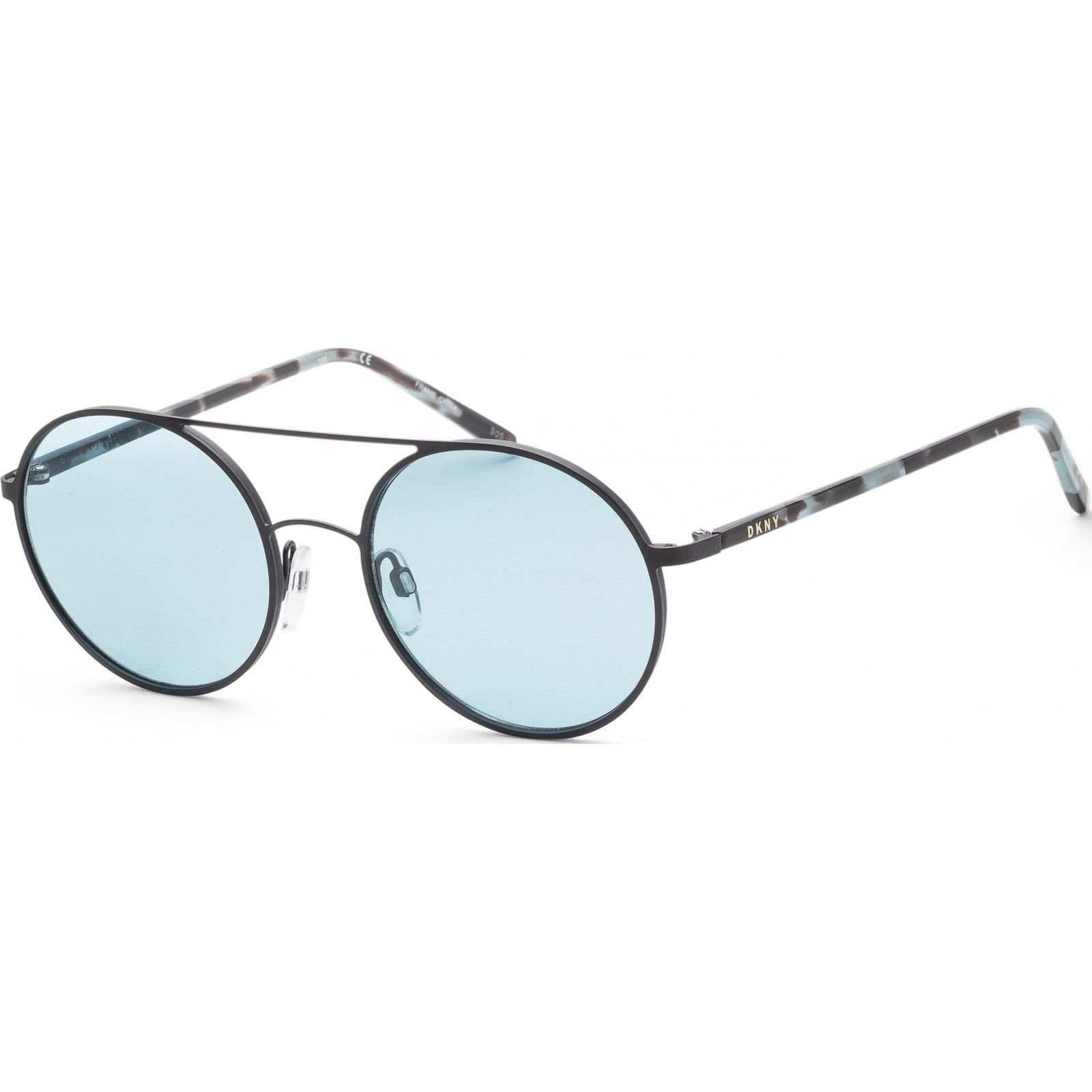DKNY DKNY Men's DK300S-400 Fashion Round/Oval Sunglasses in Black