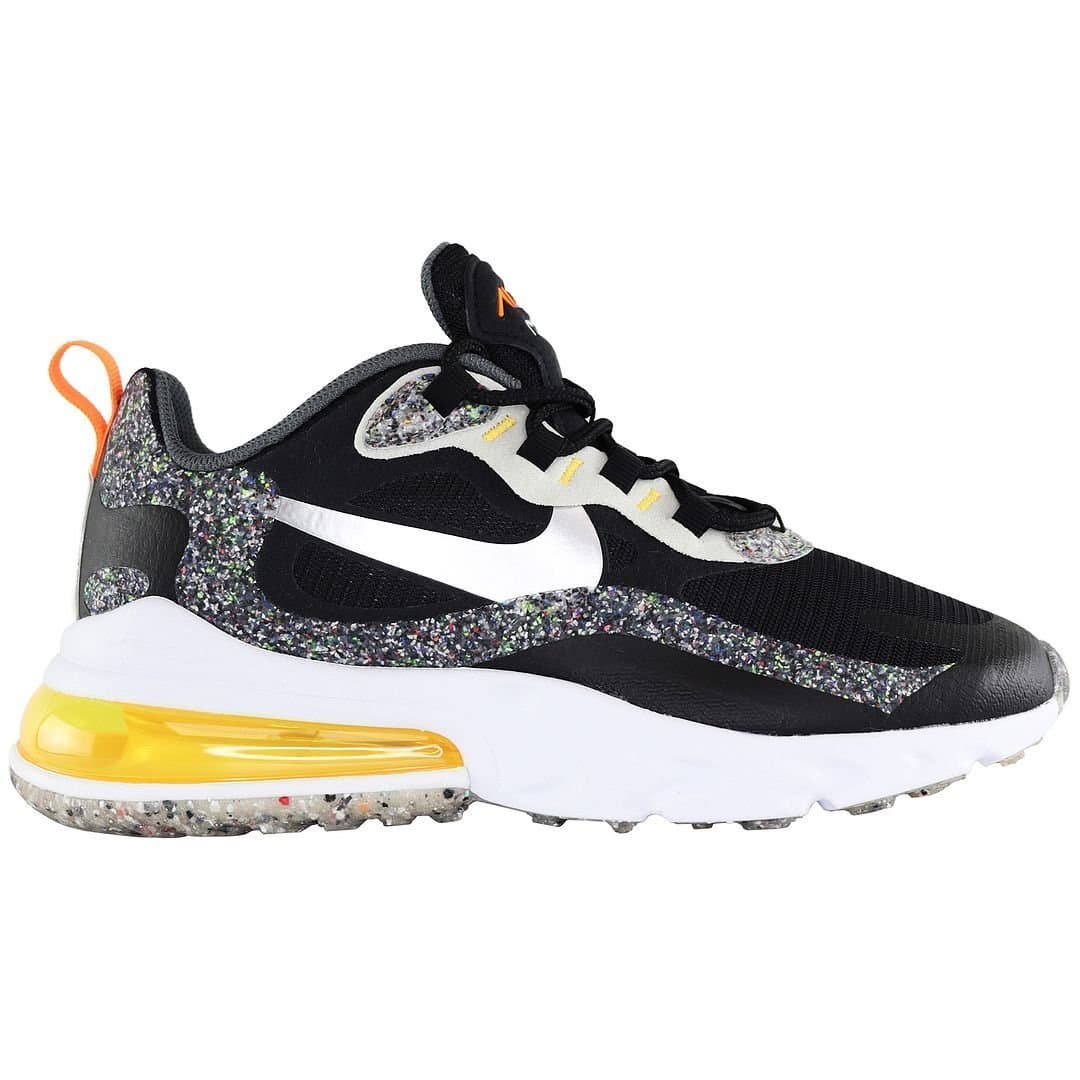 Nike Nike Men's Air Max 270 React Lace-Up Multicolor Synthetic Trainers