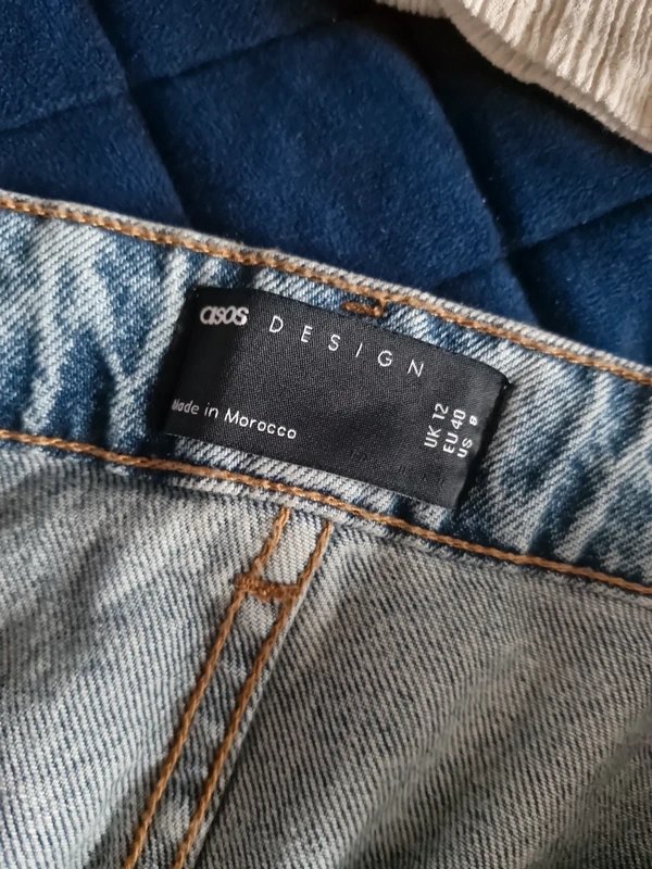 ASOS Asos Design Denim Skirt Size 12 - 1