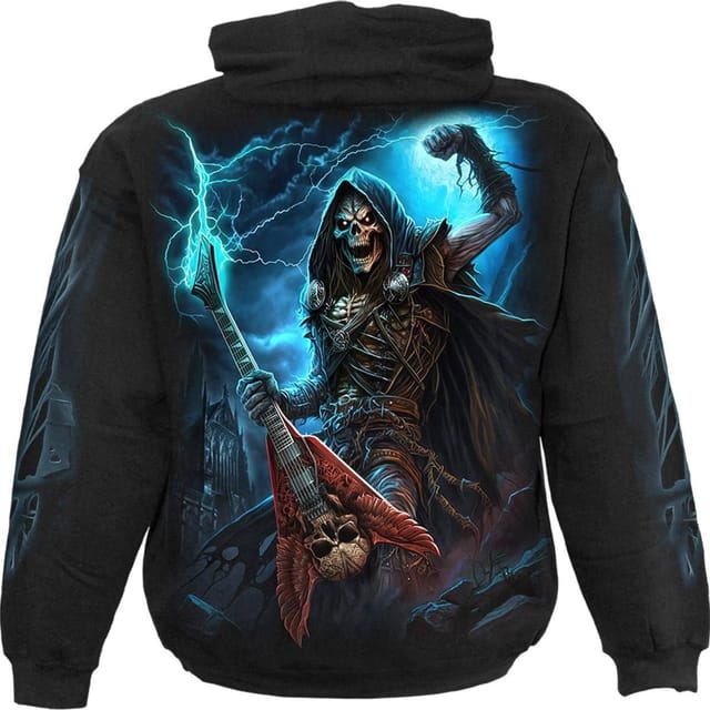 Spiral Spiral Men's DEAD METAL - Hoody Black - 3