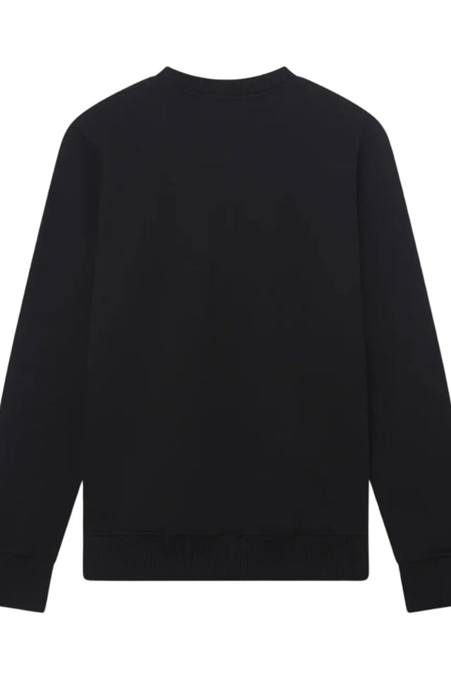 Casablanca Casablanca Men's La Corbeille D'oranges Long Sleeve Round Jumper in Black - 2