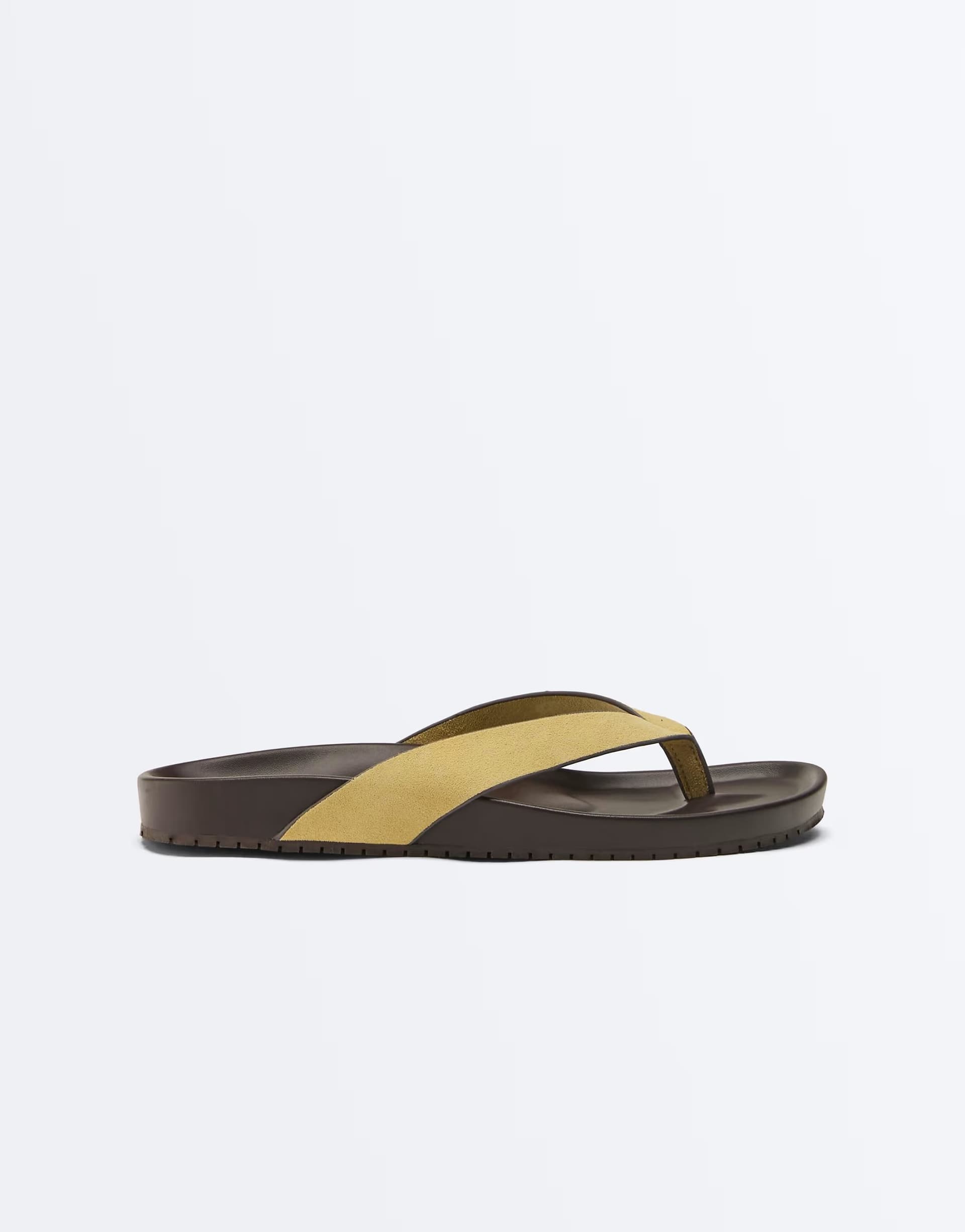 ASOS ASOS Yellow Leather Sandals