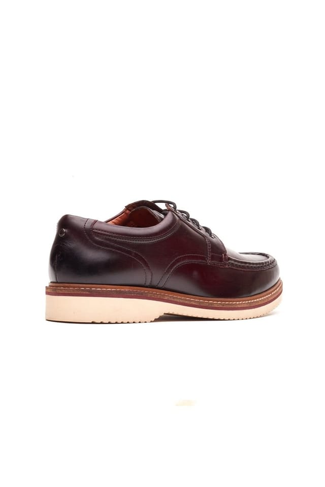 Base London Base London Men's Langdon Apron Toe Shoe in Brown - 2