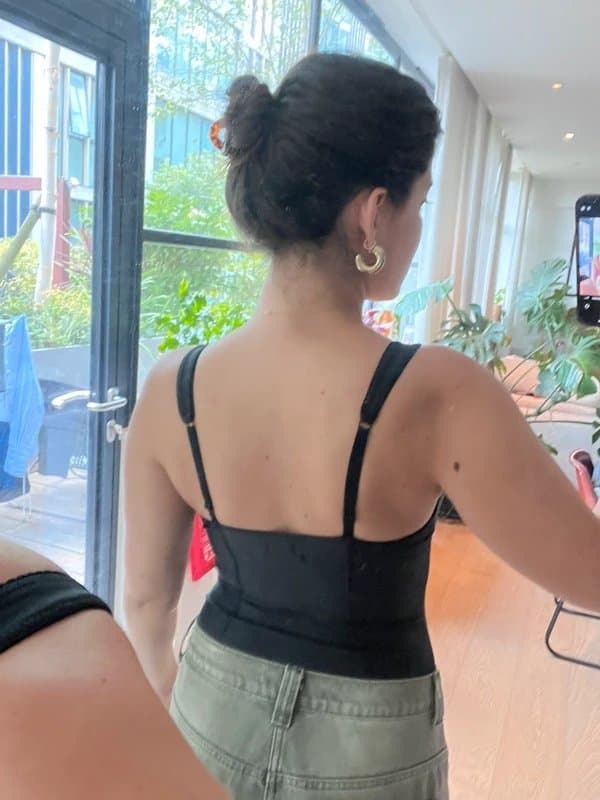 Urban Outfitters Black stretchy leotard
