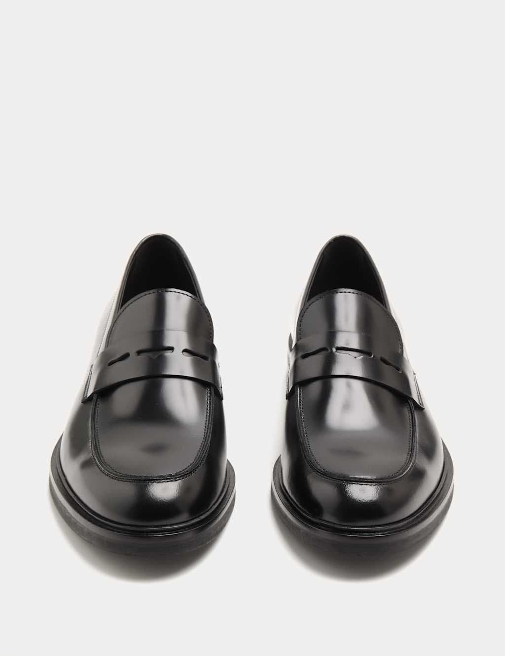 Marks & Spencer M&S Black Leather Loafers