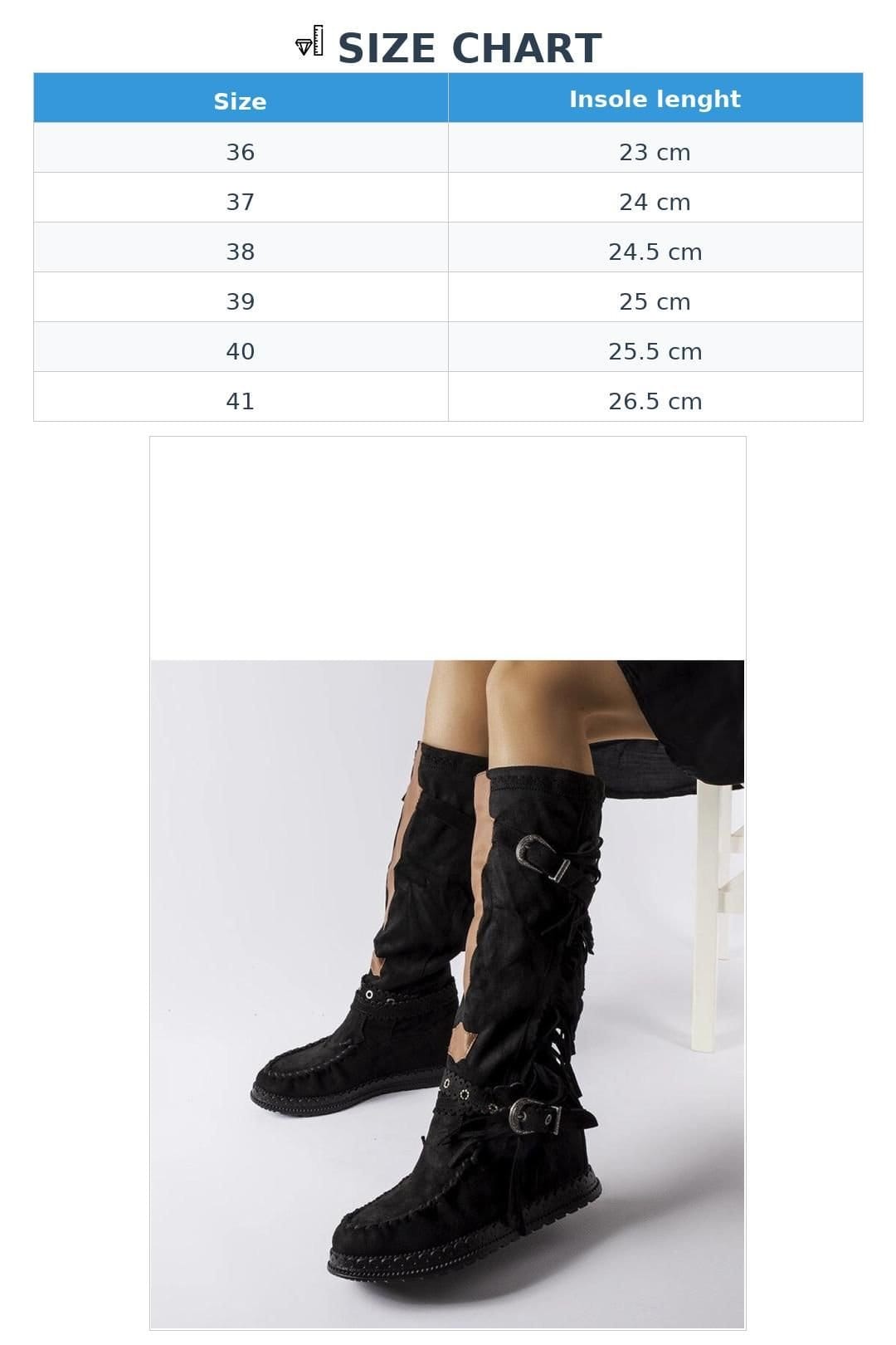 Love Lace Love Lace Women's Slip On Winter Covered Heel Boots with Warm Anchor Sole in Black - 4
