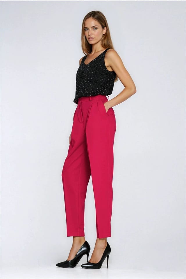 Love Lace Love Lace Women's Elegant Sleeveless Sequin Knit Blouse in Black - 2