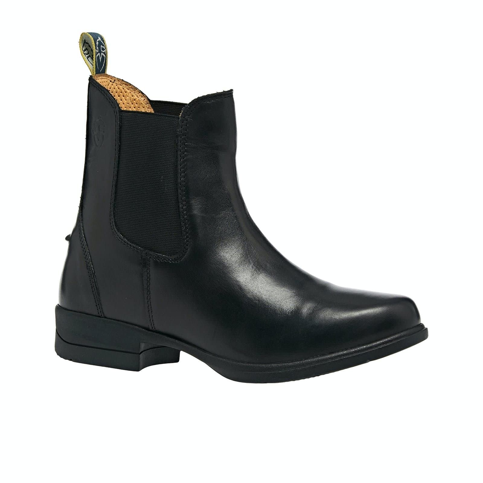 Moretta Moretta Women's Lucilla Leather Jodhpur Boots in Black