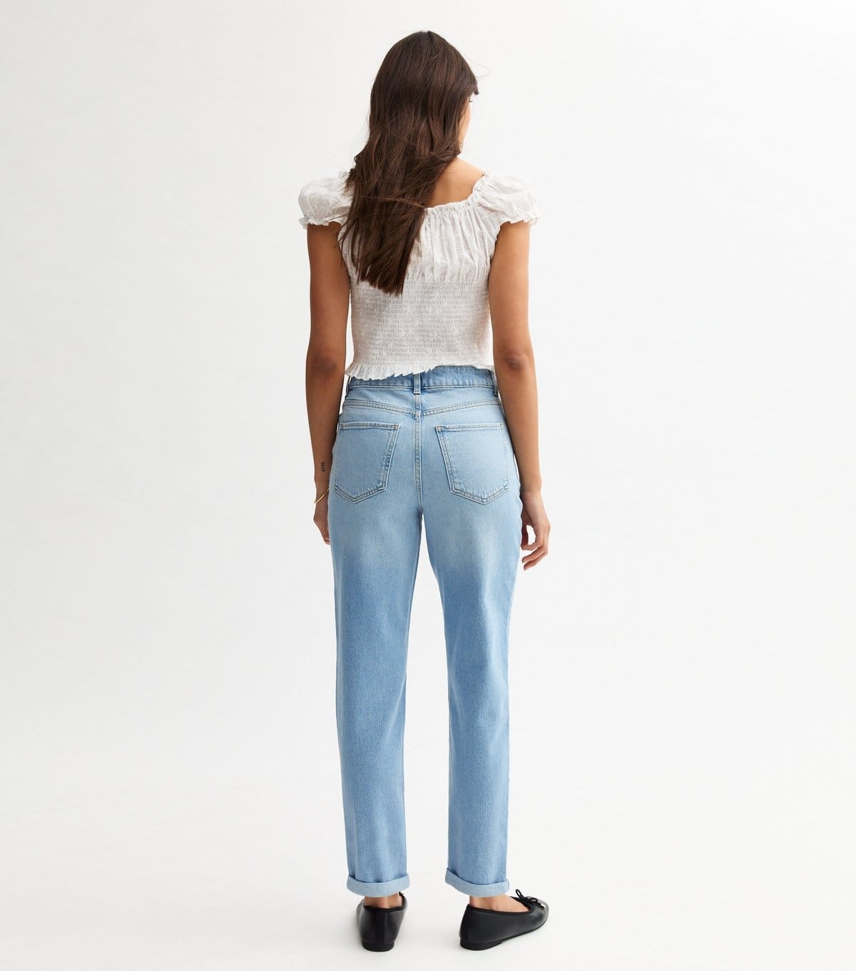 New Look Women's Light Blue Tori Mom Jeans New Look - 4
