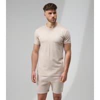 Gym King Men's Stone Fundamental Jersey T-Shirt Gym King New Look