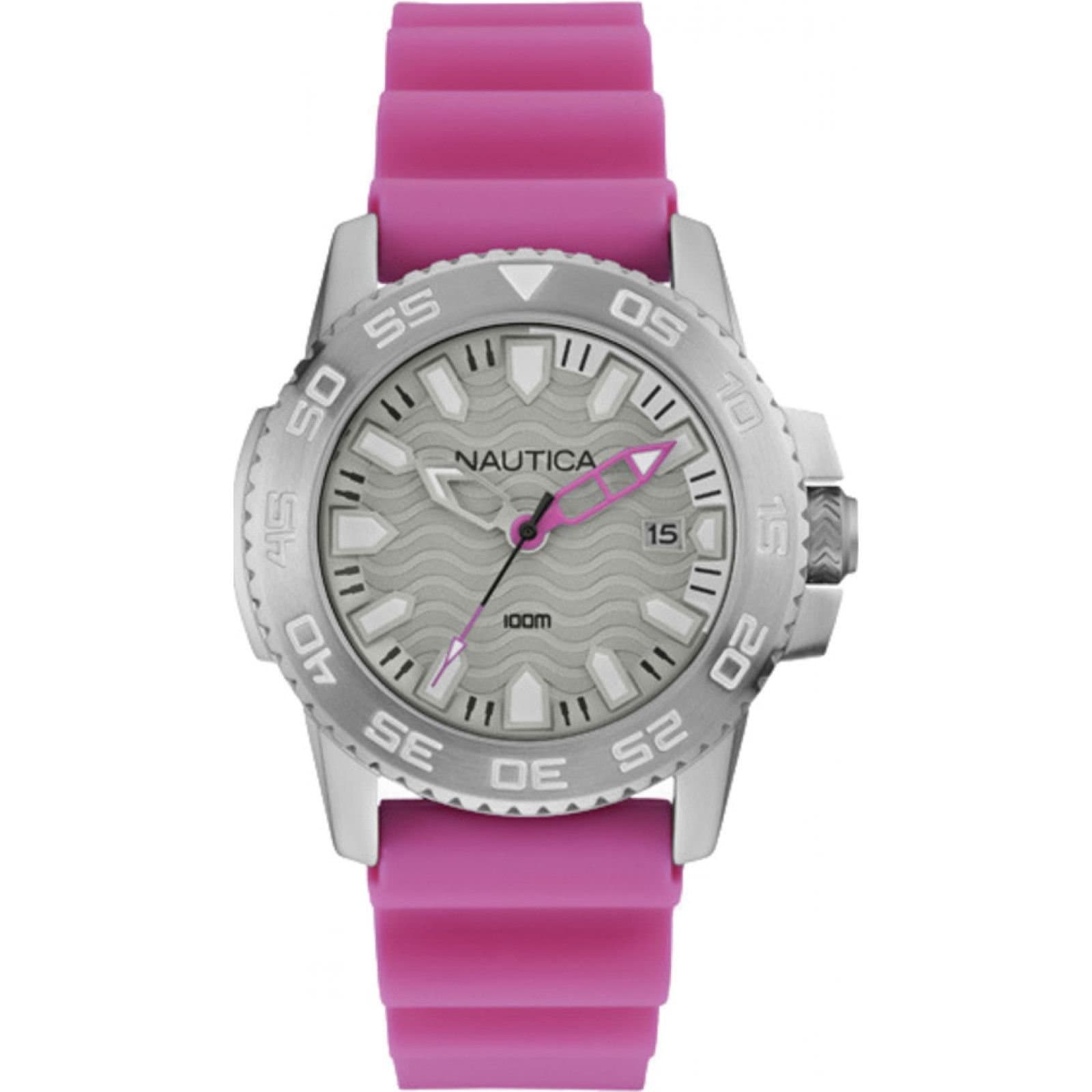 Nautica Nautica Men's NAI12533G 42mm Quartz Watch in Pink