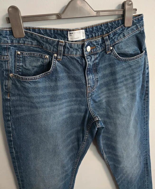 ASOS Asos design men's blue slim jeans denim trousers size W34