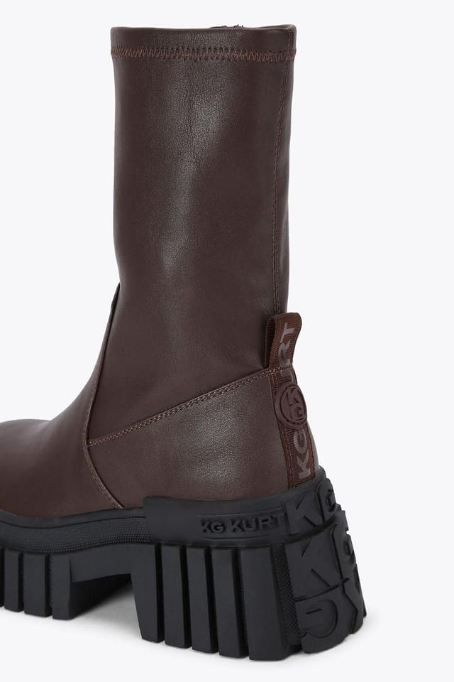 KG Kurt Geiger KG Kurt Geiger Women's 'Tegan Sock2' Boots in Brown - 3