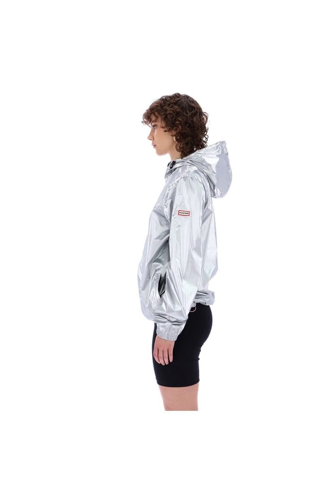 Hunter Hunter Women's Packable Jacket in Silver - 3