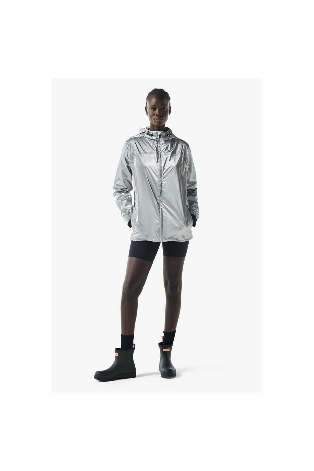 Hunter Hunter Women's Packable Jacket in Silver - 4