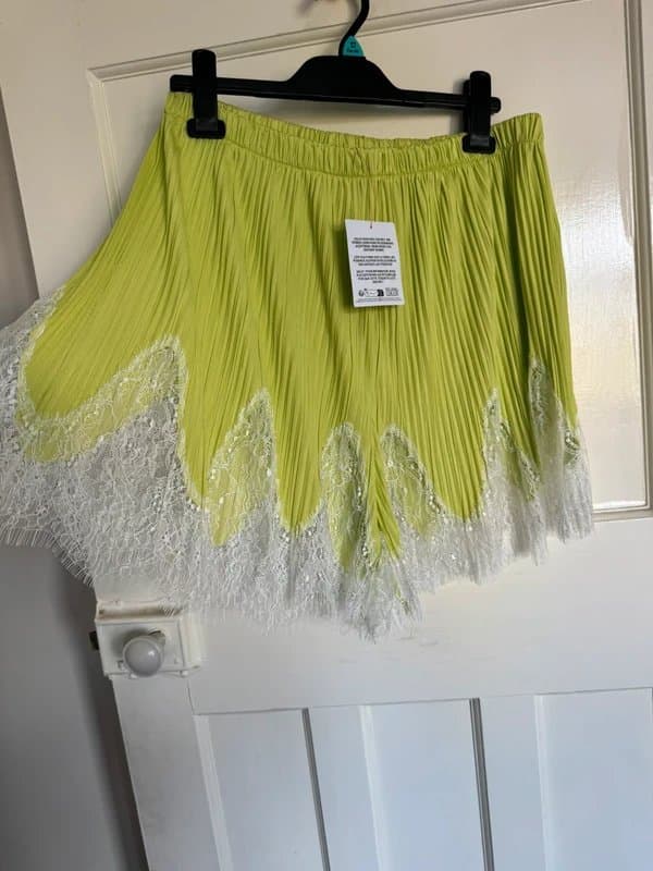ASOS ASOS design plisse shorts