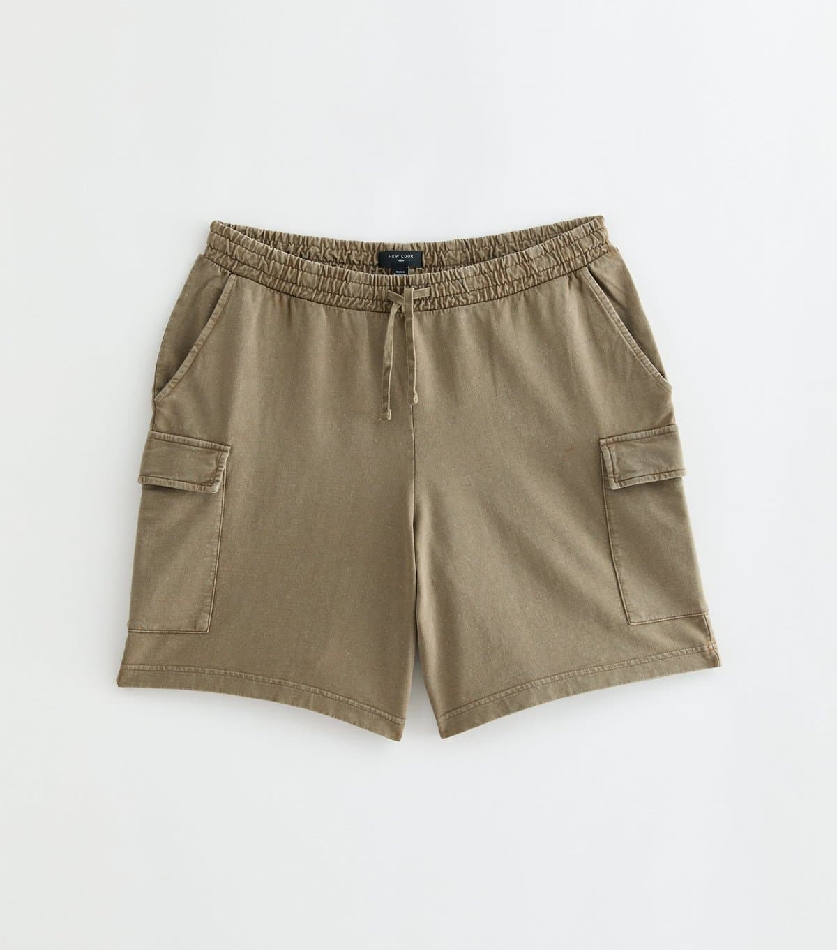 New Look Men's Khaki Lightweight Cargo Shorts New Look