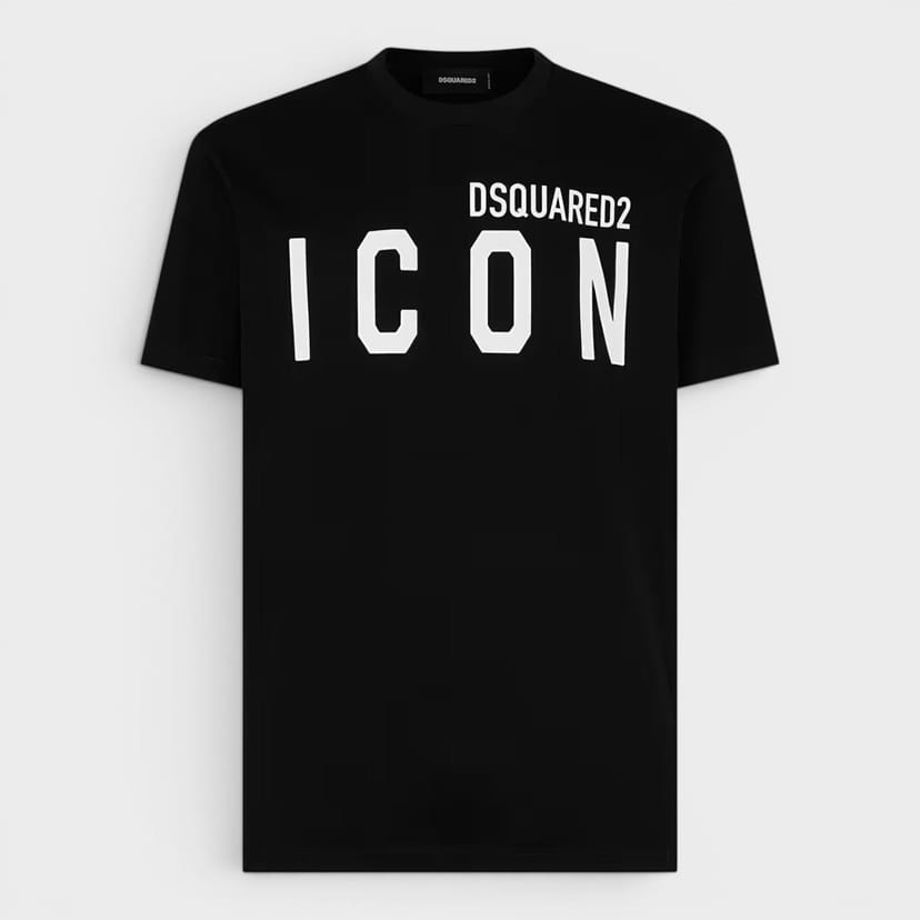 Dsquared2 Dsquared2 Men's Icon Cool T-Shirt Black White - 1