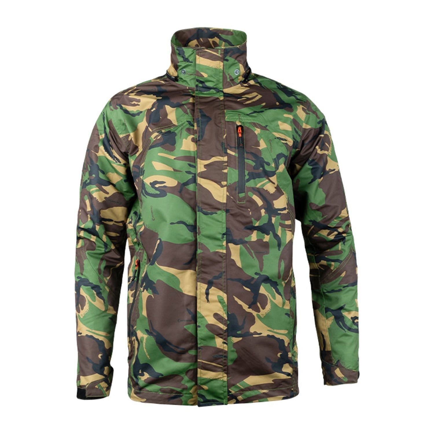 Speero Speero Men's Sirius Tech-Lite Camo Waterproof Jacket in Dark Green - 4