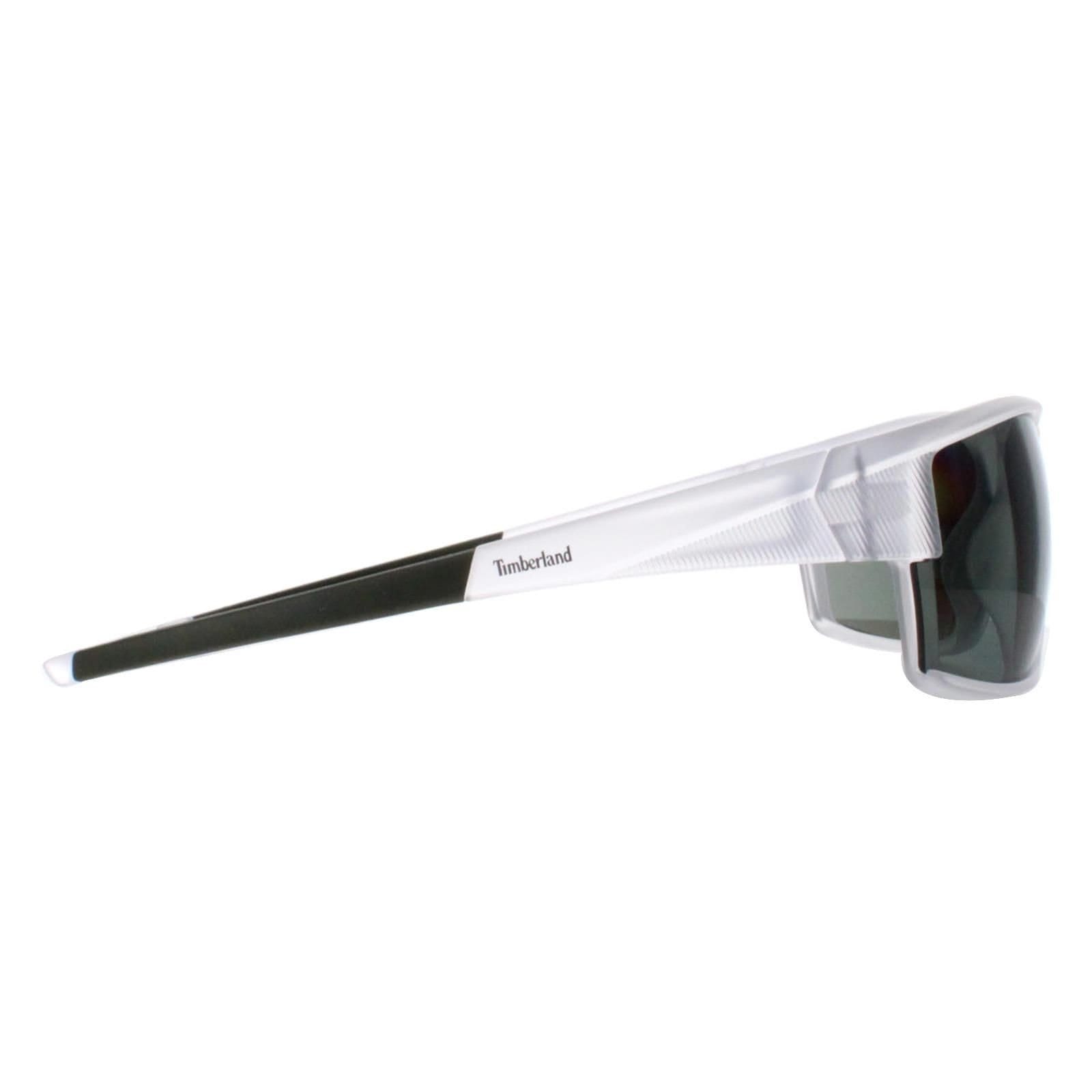 Timberland Timberland Men's Wrap Crystal Green Polarized TB9308 in Clear - 4